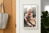 Family photos displayed on the Skylight Calendar screensaver